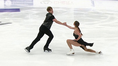 Екатерина Храбрых — Мирон Суслов. Произвольный танец. Красноярск. Гран-при России по фигурному катанию 2023