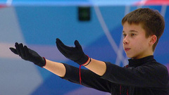 Кирилл Сарновский. Короткая программа. Казань. Гран-при России по фигурному катанию 2023