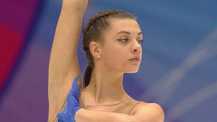 Арина Кшецкая. Произвольная программа. Казань. Гран-при России по фигурному катанию 2023