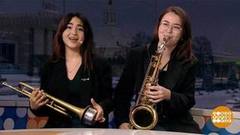 Анастасия Капрельян и Полина Ильина. Доброе утро. Фрагмент