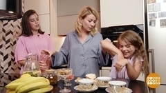 Три женщины под одной крышей. Доброе утро. Суббота. Фрагмент