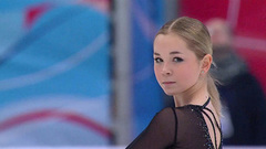Камилла Нелюбова. Короткая программа. Москва. Гран-при России по фигурному катанию 2023