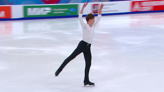 Михаил Полянский. Произвольная программа. Москва. Гран-при России по фигурному катанию 2023