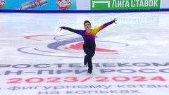 Иван Попов. Произвольная программа. Москва. Гран-при России по фигурному катанию 2023