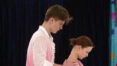 Анастасия Чернышова — Владислав Вильчик. Пары. Тинькофф Кубок Первого канала по фигурному катанию среди юниоров 2023