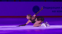 Алина Загитова. Показательный номер. Тинькофф Кубок Первого канала по фигурному катанию среди юниоров 2023