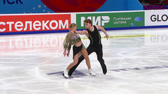 Екатерина Миронова — Евгений Устенко. Ритм-танец. Чемпионат России по фигурному катанию 2024