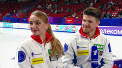 «Боже, это десятый чемпионат России». Александра Степанова и Иван Букин о ритм-танце. Чемпионат России по фигурному катанию 2024