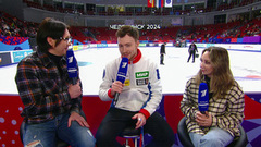 «Подготовка была контрастная, я очень импульсивный». Дмитрий Алиев о короткой программе. Чемпионат России по фигурному катанию 2024