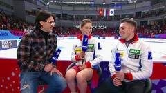 «Это магия Тамары Николаевны». Анастасия Мишина и Александр Галлямов о короткой программе. Чемпионат России по фигурному катанию 2024