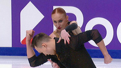 Елизавета Осокина — Артем Грицаенко. Произвольная программа. Чемпионат России по фигурному катанию 2024