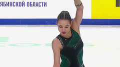 Ксения Гущина. Произвольная программа. Чемпионат России по фигурному катанию 2024