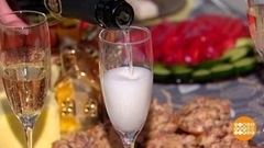 Новогоднее застолье: сначала овощи, потом мясо. Доброе утро. Фрагмент