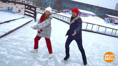 Алексей Ягудин научит кататься на коньках! Доброе утро. Фрагмент