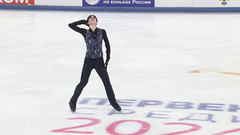 Николай Угожаев. Короткая программа. Первенство России по фигурному катанию среди юниоров 2024