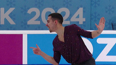 Роман Савосин. Произвольная программа. Фигурное катание. Спартакиада сильнейших 2024