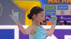 Аделия Петросян. Произвольная программа. Фигурное катание. Спартакиада сильнейших 2024