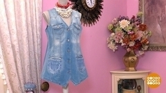 Джинсовый жилет: маловато будет? Увеличим… Доброе утро. Суббота. Фрагмент