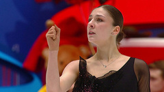 Анна Фролова. Короткая программа. Тинькофф Кубок Первого канала по фигурному катанию 2024