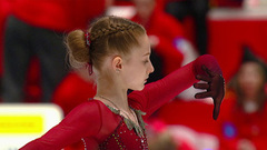 Маргарита Базылюк. Произвольная программа. Тинькофф Кубок Первого канала по фигурному катанию 2024