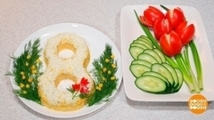 Салат «8 марта»: вкуснота и красота! Доброе утро. Фрагмент
