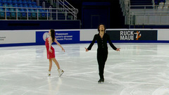 Анна Коломенская — Артем Фролов. Ритм-танец. Финал Кубка России по фигурному катанию среди юниоров 2024