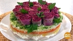 Блинный «букет». Доброе утро. Фрагмент