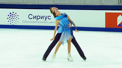 Анна Щербакова — Егор Гончаров. Произвольный танец. Финал Кубка России по фигурному катанию среди юниоров 2024