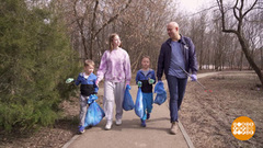 Папа вам не мама: веселый субботник. Доброе утро. Суббота. Фрагмент