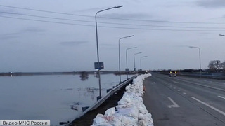 Стремительно растет уровень воды в реки Ишим в Тюменской области, на Тоболе ждут пика паводка
