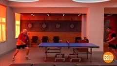 Настольный теннис: играют все! Доброе утро. Фрагмент