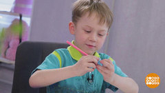 Папа вам не мама: наши пальчики устали? Тренируемся! Доброе утро. Фрагмент