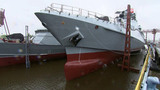 Два корабля для ВМФ России спущены на воду в Зеленодольске