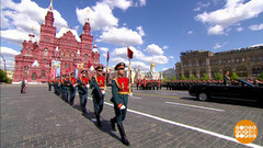 Парад Победы 9 мая. Лучшие места — у зрителей Первого канала. Доброе утро. Фрагмент