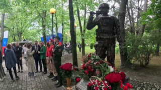 В Сочи открыли памятник бойцам, погибшим в зоне СВО при выполнении воинского долга
