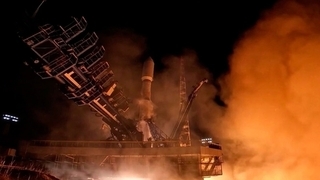 В небе после запуска ракеты-носителя «Союз-2.1б» можно было наблюдать «космическую медузу»