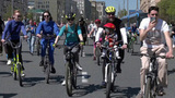 Велофестиваль в Москве собрал более 50 тысяч участников
