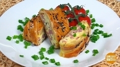 Омлет в слоеном тесте. Доброе утро. Фрагмент