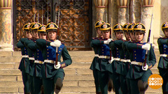 Развод караулов в Кремле: все идеально! Доброе утро. Суббота. Фрагмент