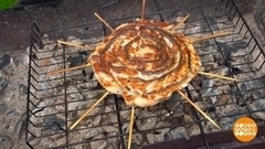 Готовим скумбрию на мангале. Доброе утро. Фрагмент