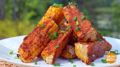 Готовим кукурузу на мангале. Доброе утро. Фрагмент