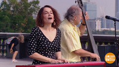 Карина Кожевникова и джаз-бэнд Алексея Круглова. Доброе утро. Суббота. Фрагмент