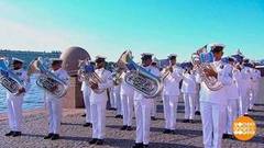 Главный оркестр Военно-морских сил Индии. Доброе утро. Фрагмент