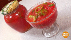 Заготовки на зиму: томаты и жгучий перец. Доброе утро. Фрагмент