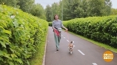 Собака, пойдем гулять! Доброе утро. Фрагмент