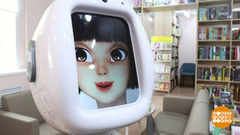 Библиотеки: с новым оборудованием — новые возможности! Доброе утро. Фрагмент