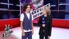 «Был в восторге, когда ко мне повернулась Юлианна Караулова». Георгий Петросян. Интервью после Слепых прослушиваний. Голос. Дети 11