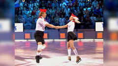 Елена Бережная — Александр Носик. «Крылатые качели». Звезды на льду. Фрагмент. 2006 год