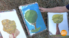 Нарисуем это акварелью! Или гуашью? Доброе утро. Фрагмент