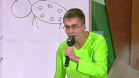 «Из слоника может получиться только чудовищная крыска». Урок рисования. «Прима» (Курск). КВН 2004